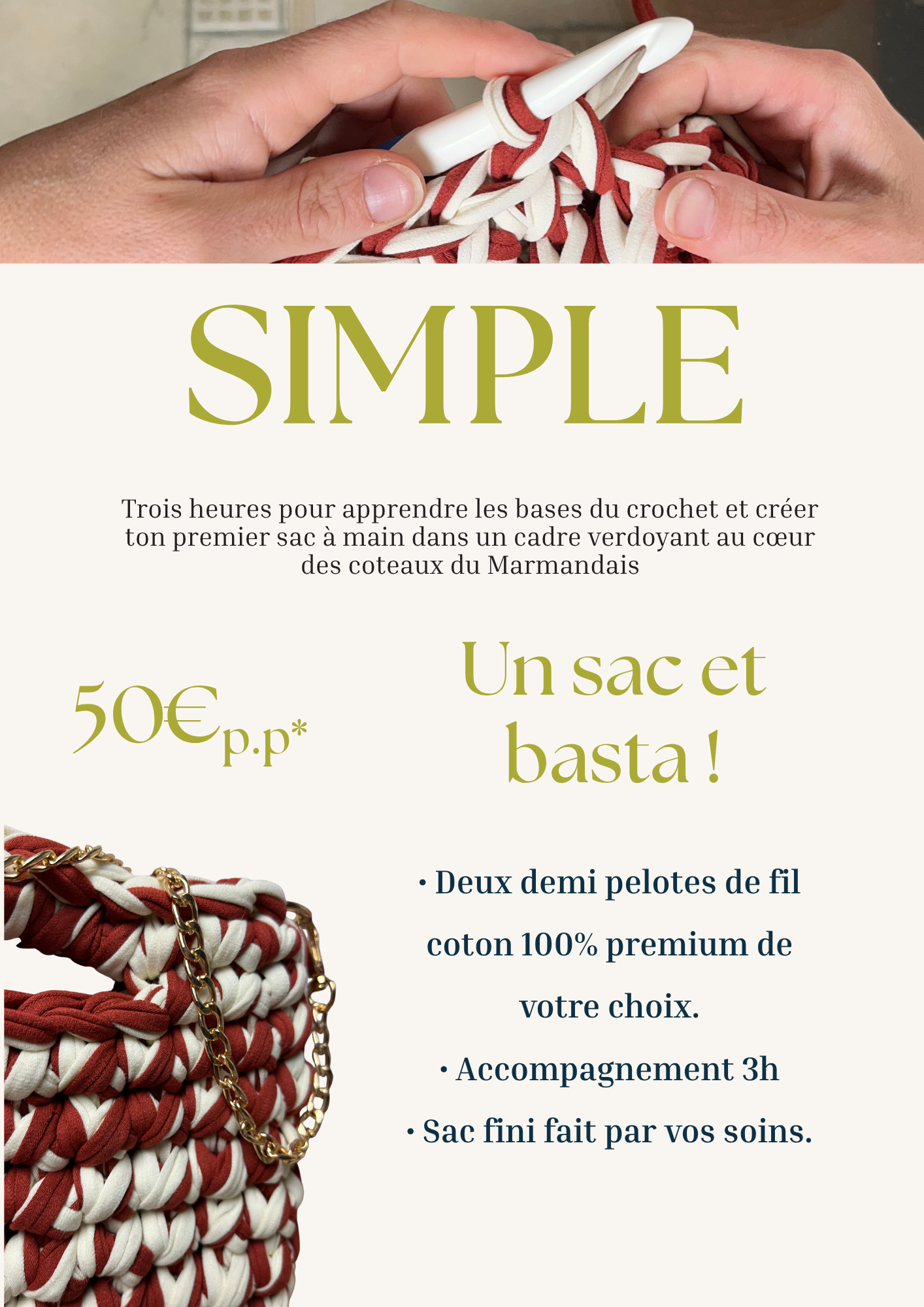 Atelier créatif Marmande - Crochet entre copines