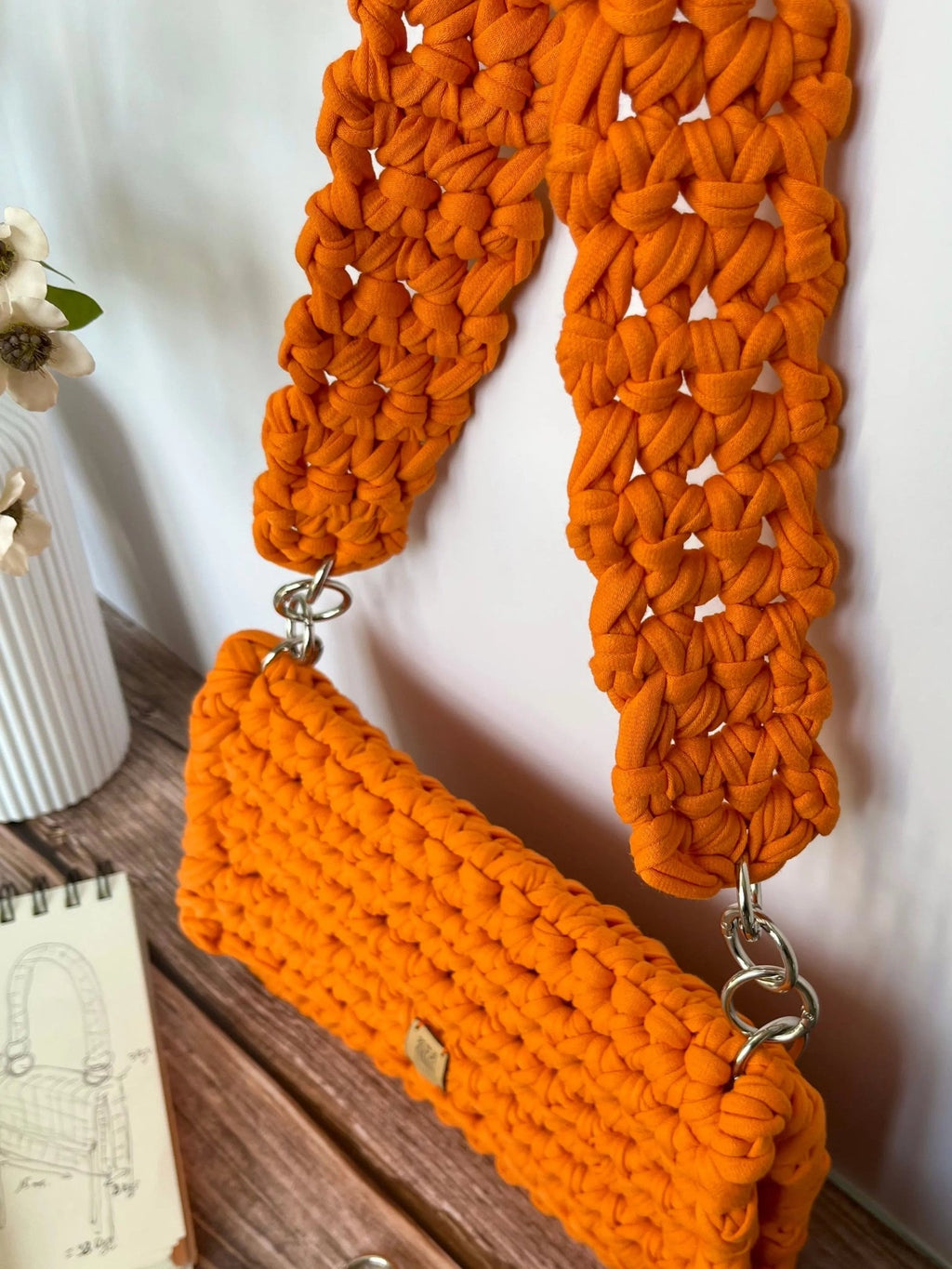 Pochette urbaine - « Lurra » - TARA OSUNA ATELIER - 