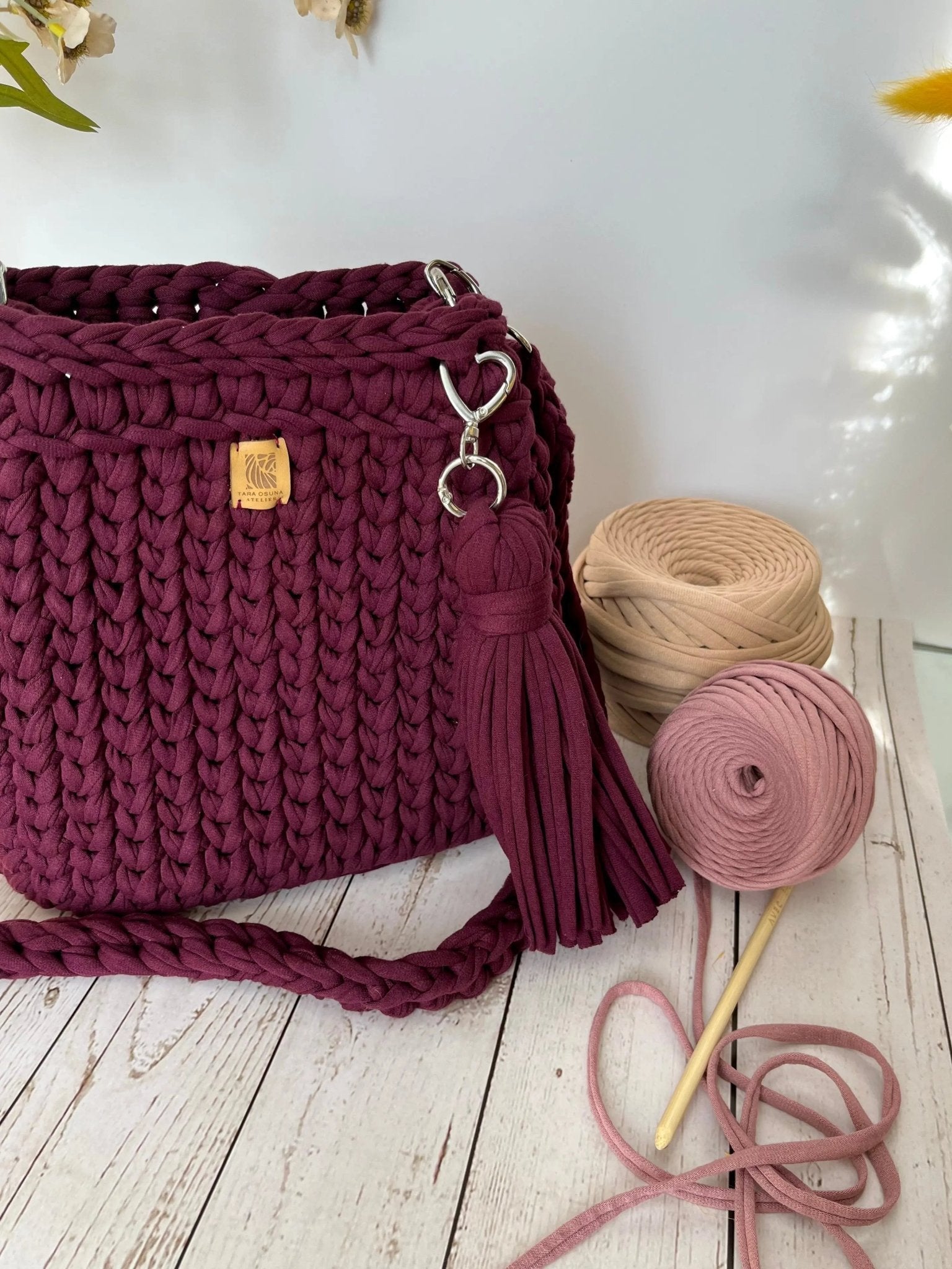 Sac à main Bohème – « Gaïa » - TARA OSUNA ATELIER - 