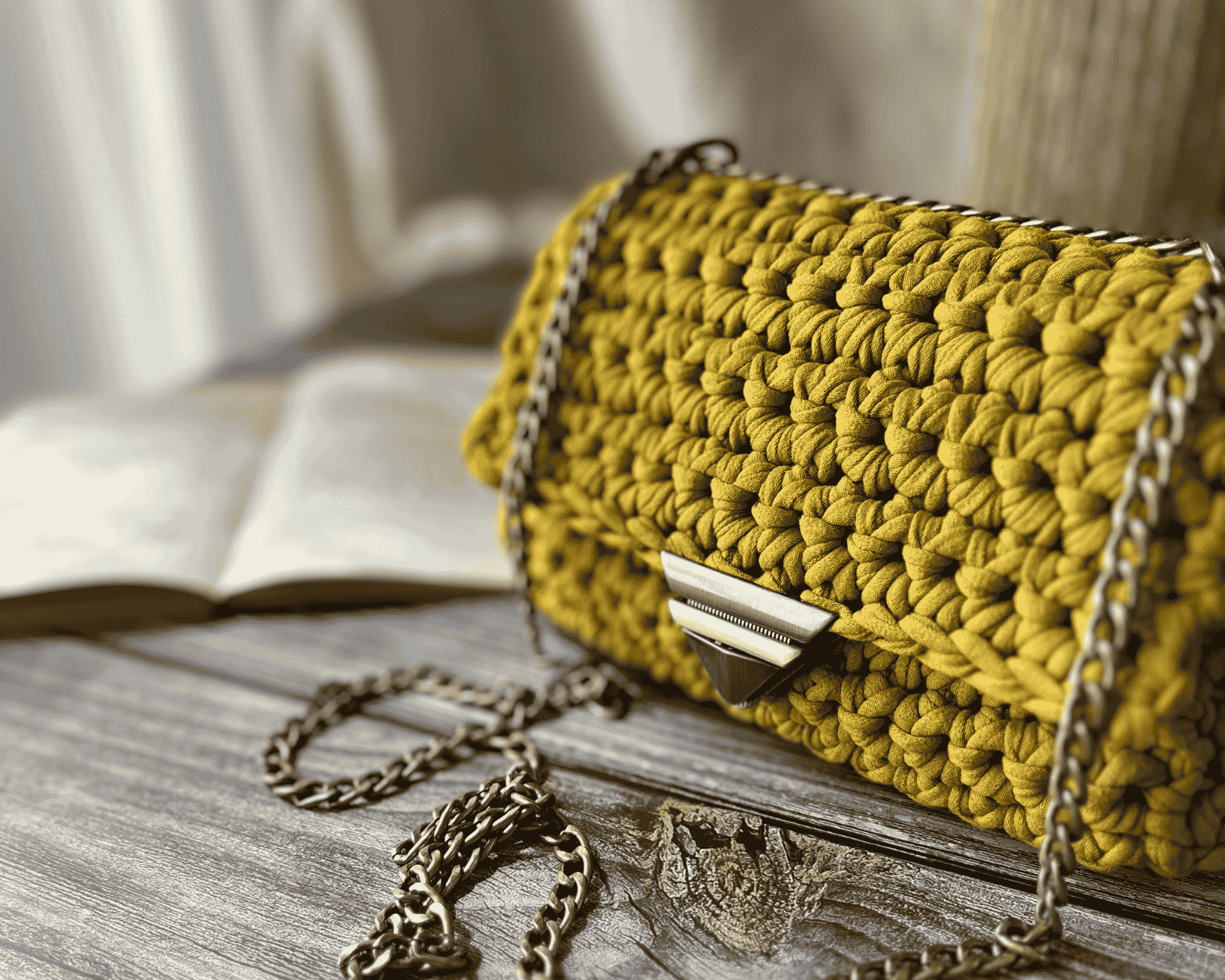 SAC BIBI — crocheté à la main, en petite série - TARA OSUNA ATELIER - 