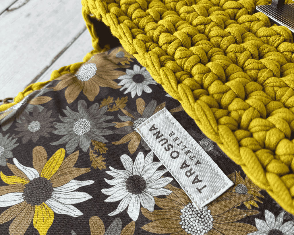 SAC BIBI — crocheté à la main, en petite série - TARA OSUNA ATELIER - 