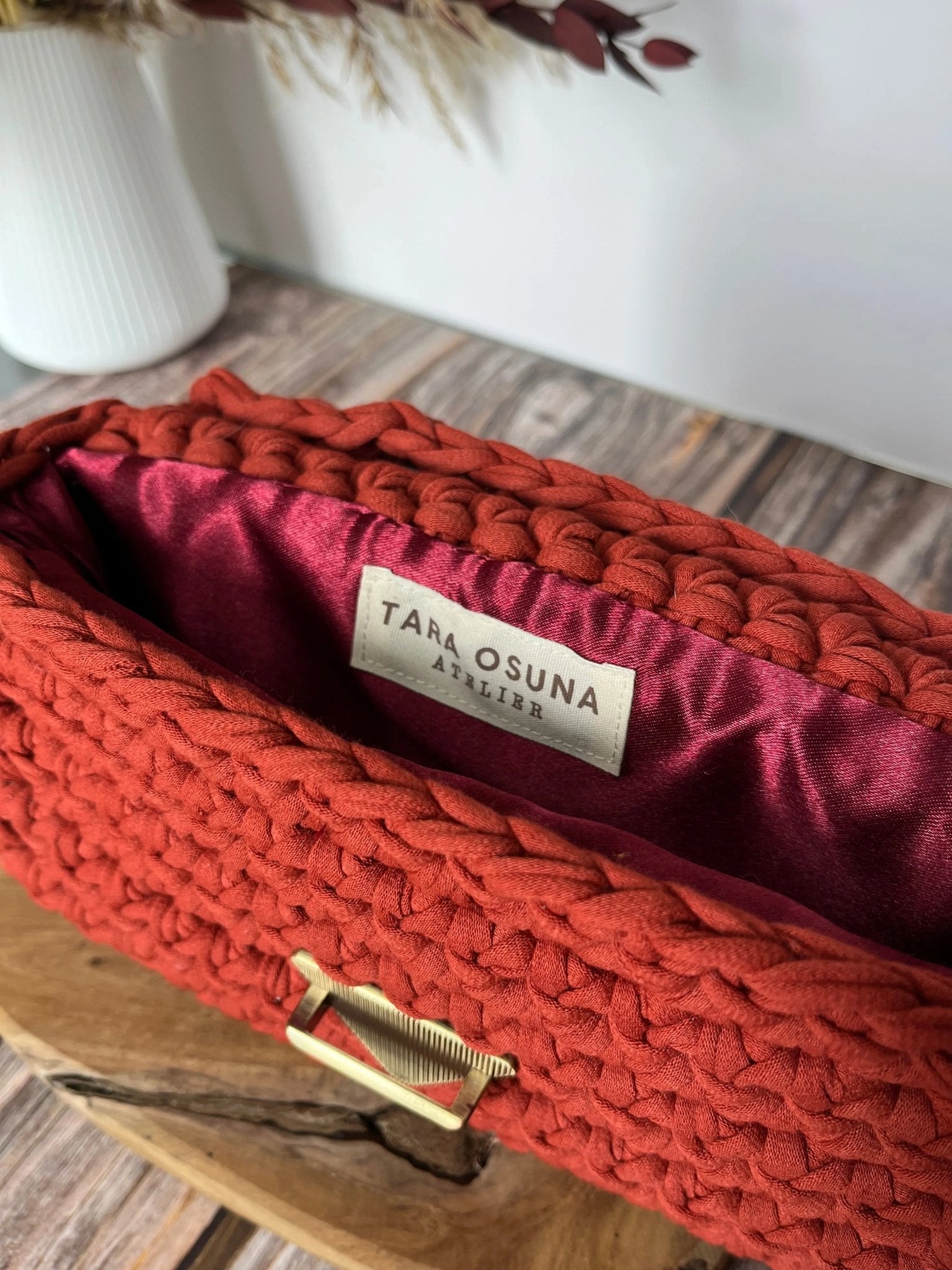 Sac élégant au crochet– « Bibi » - TARA OSUNA ATELIER - 