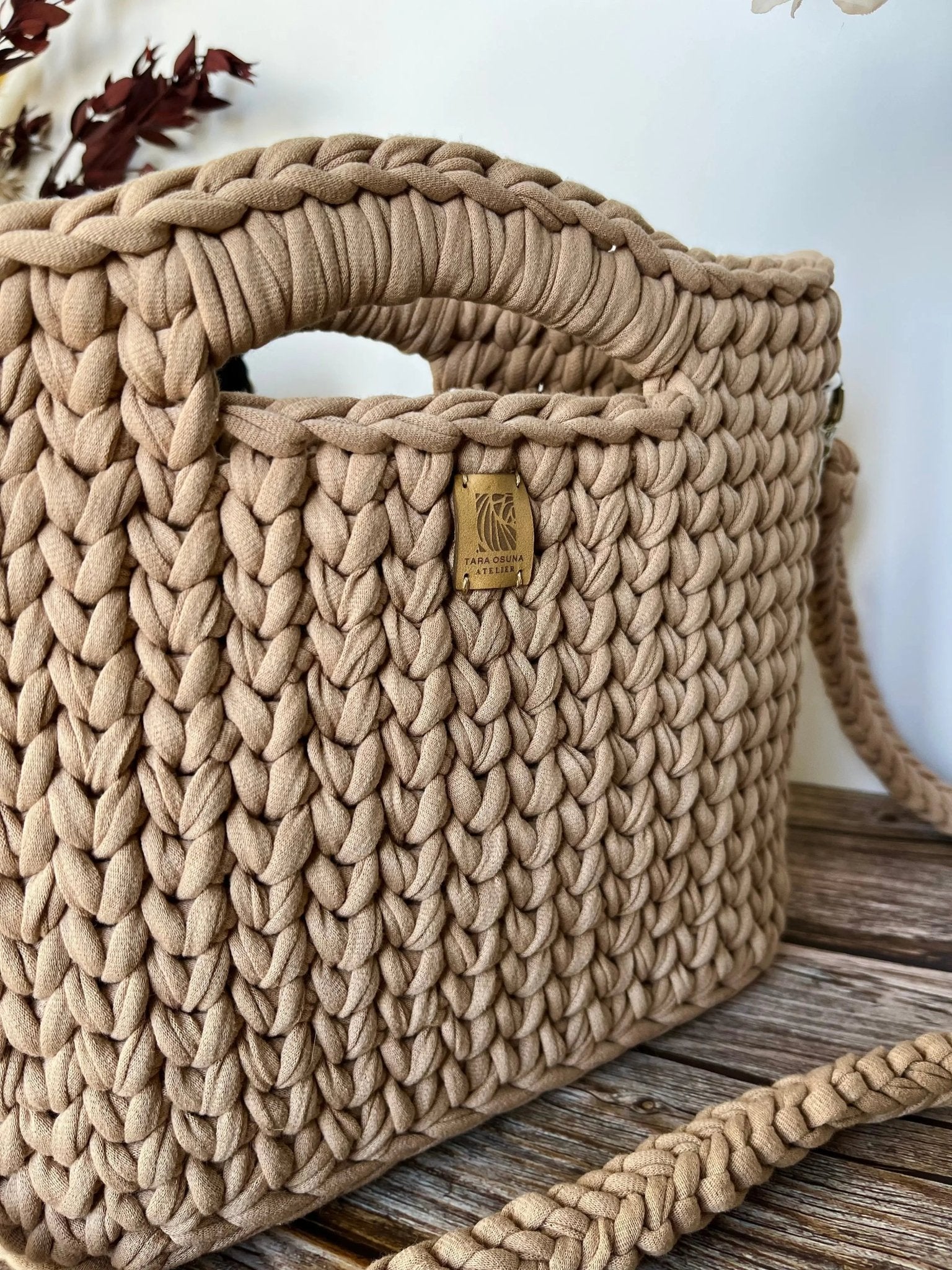 Sac Panier Classique Chic – « Eugénie » - TARA OSUNA ATELIER - 