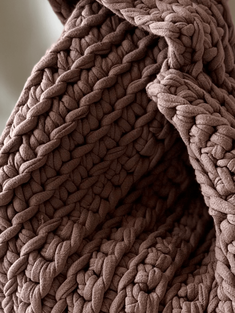 SAC SAKURA — crocheté à la main, en petite série - TARA OSUNA ATELIER - 